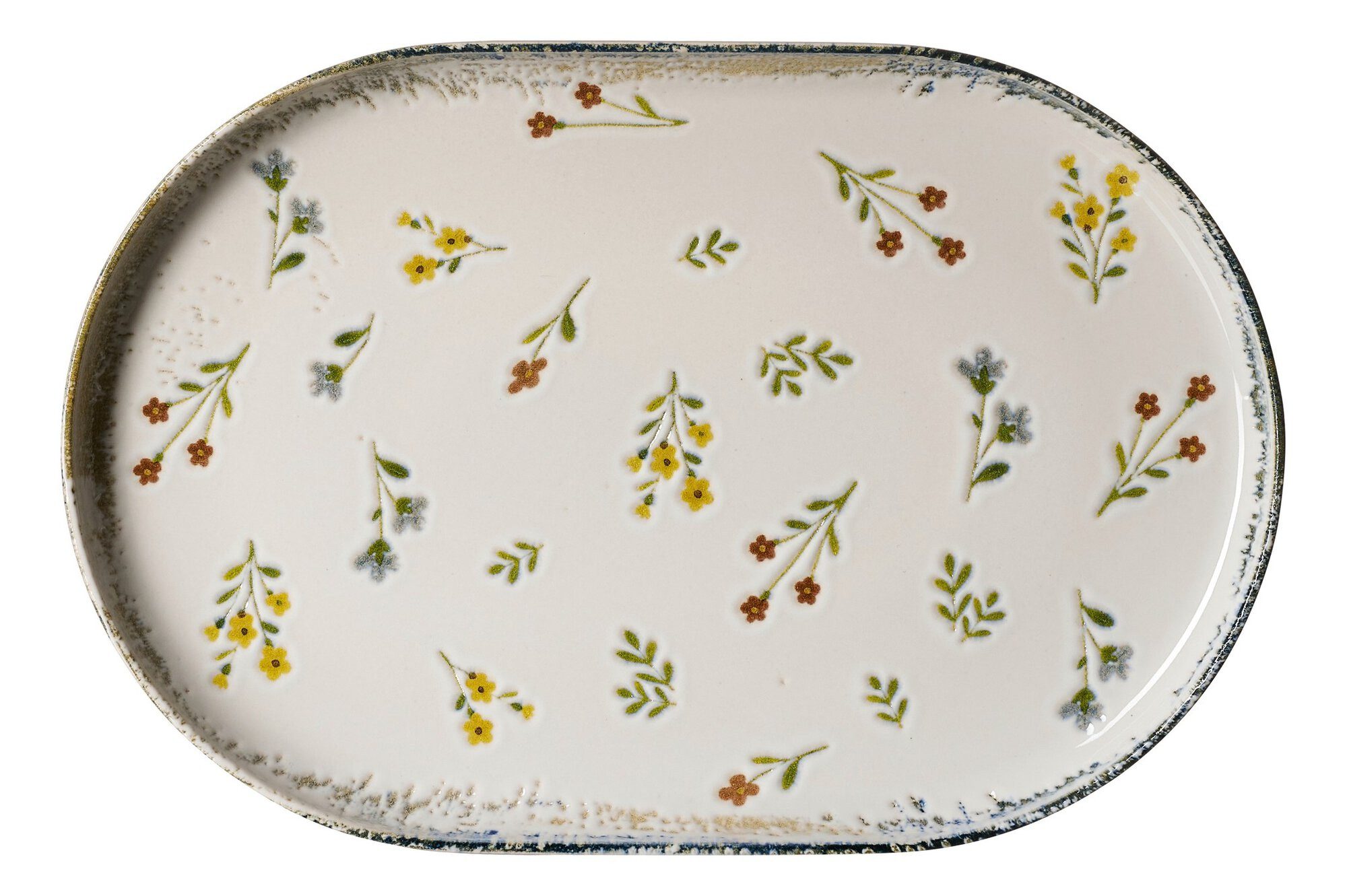 Ritzenhoff & Breker Servierplatte Viola 438413, Steingut, (1-tlg)