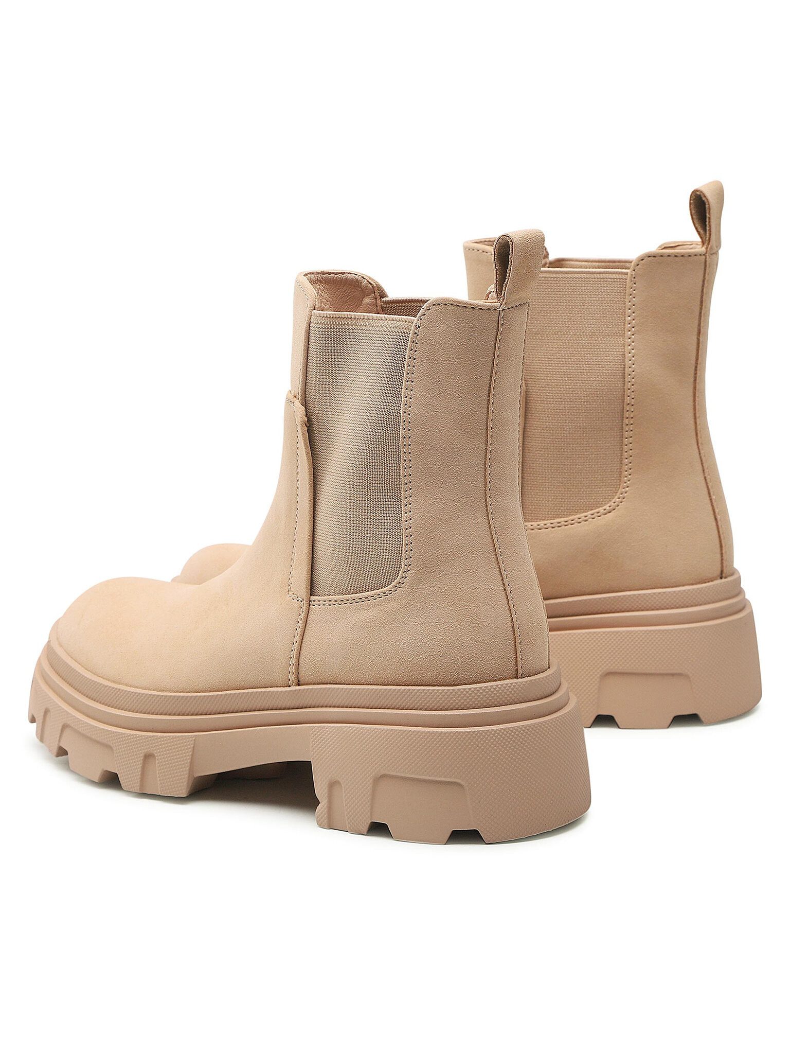 Jenny Fairy Jenny Fairy Damen Chelsea Boots Beige WS9186-01 Chelseaboots