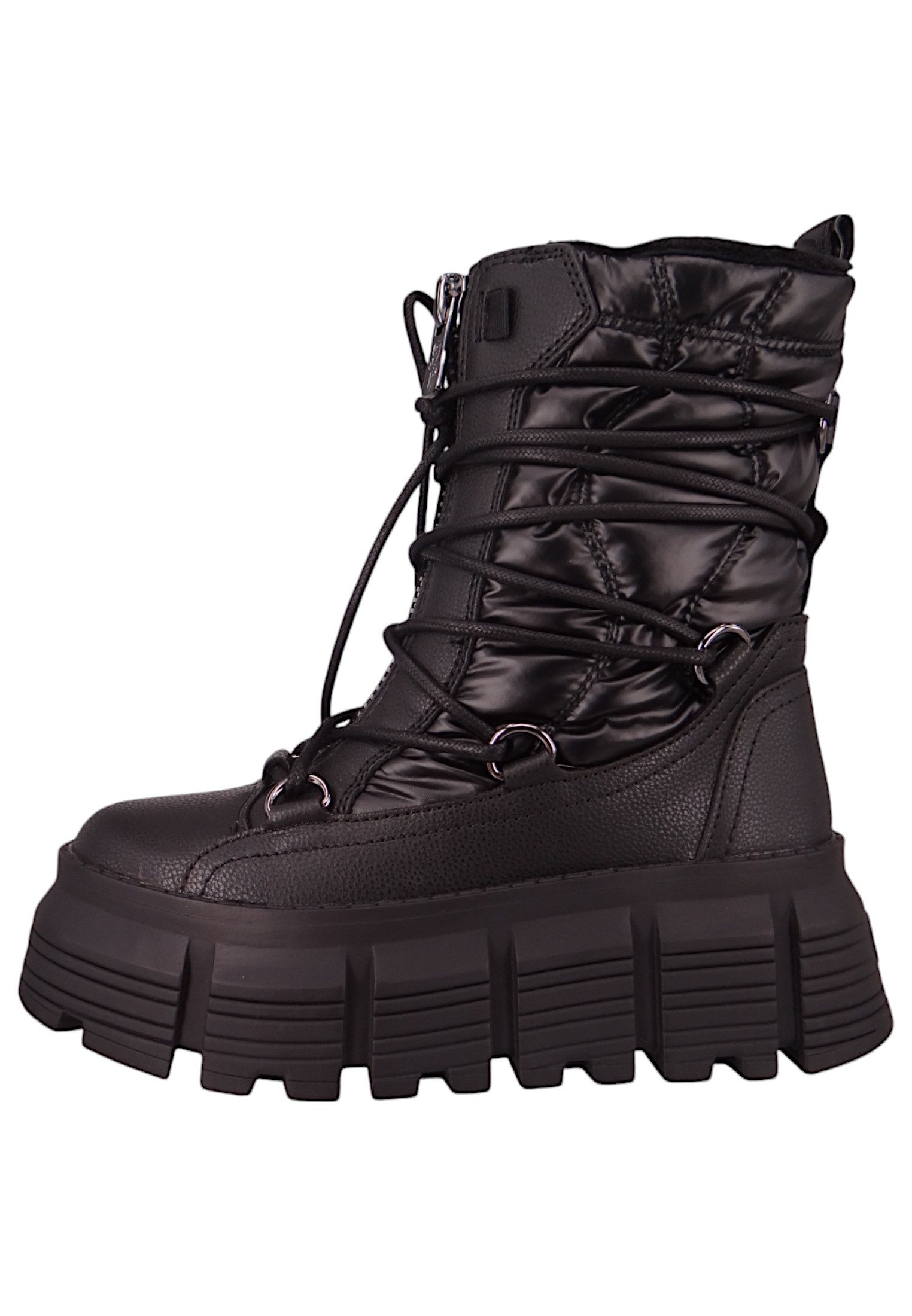 Buffalo 1220050 Ava Puffer Hike Black Stiefelette
