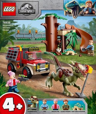 LEGO® Konstruktionsspielsteine LEGO 76939 Jurassic World Flucht des Stygimoloch - EOL 2022, (Set)