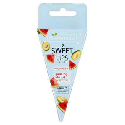 Bielenda Gesichtsmaske Sweet Lips Glättendes Lippenpeeling -Wassermelone und Avocado