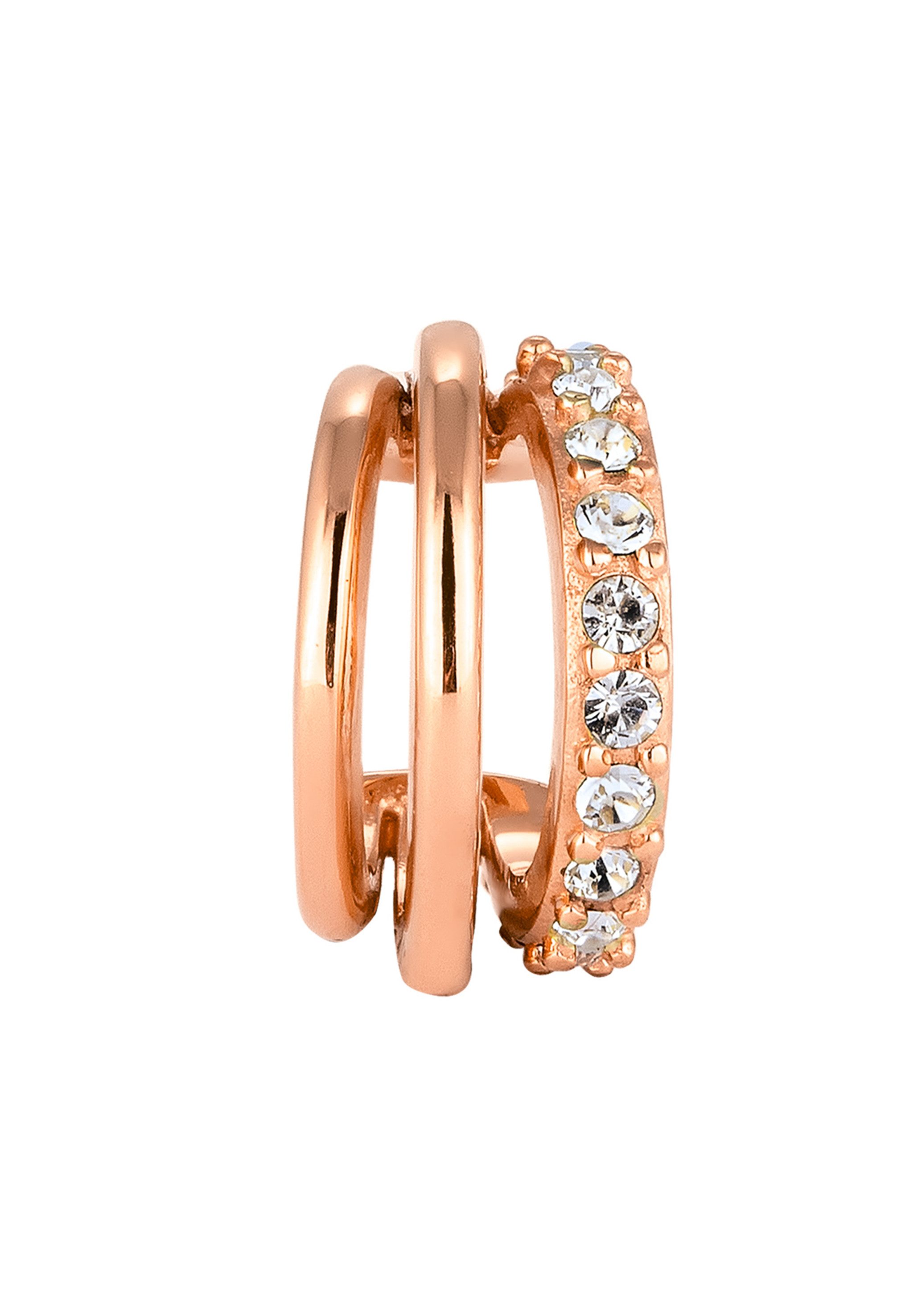 Elli Ohrklemme Earcuff Single Weiß 925 Sterling Silber, mit Kristallen von günstig online kaufen