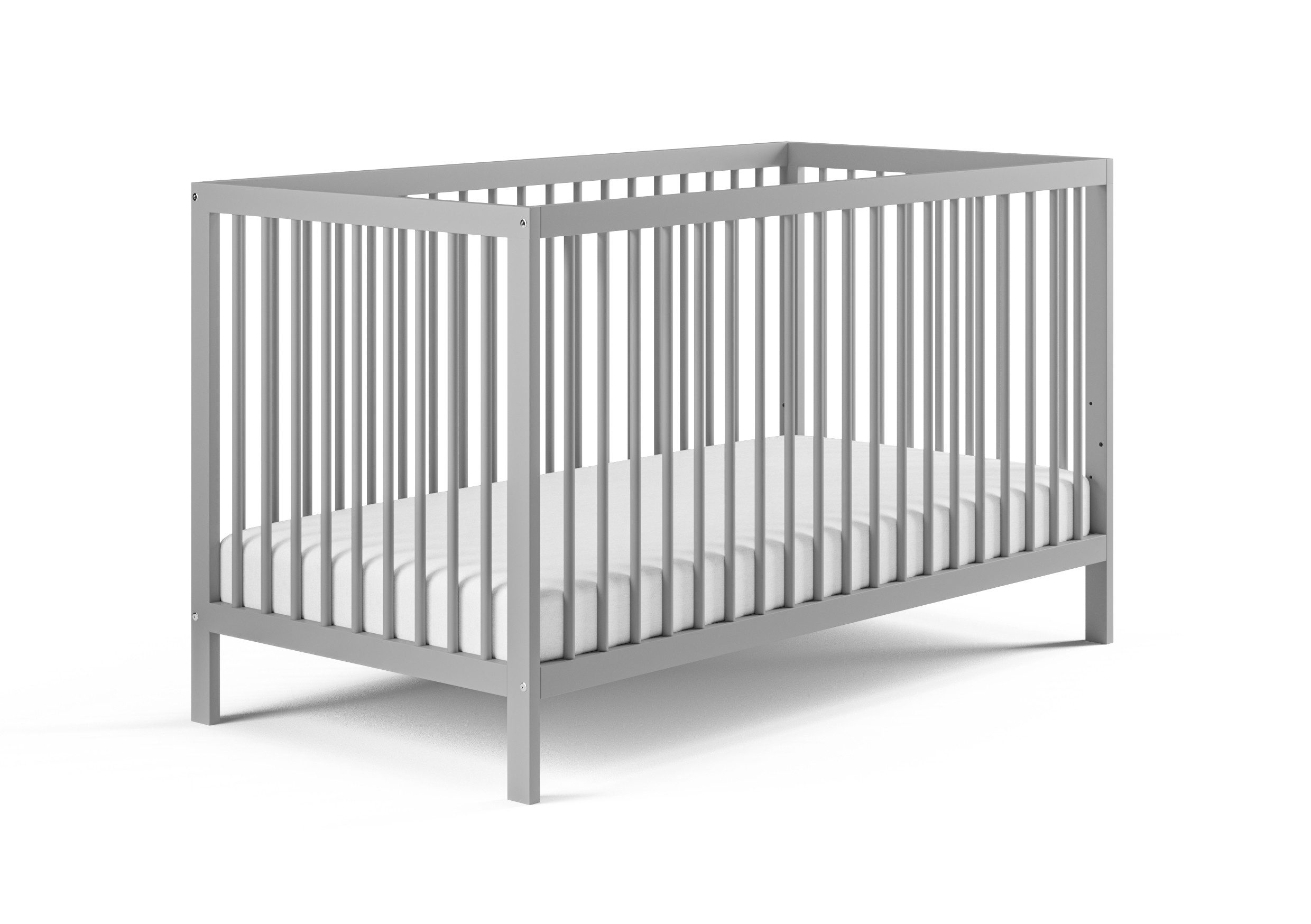 Babybett Kinderbett Gitterbett 60x120 und 70x140 cm herausnehmbare Sprossen