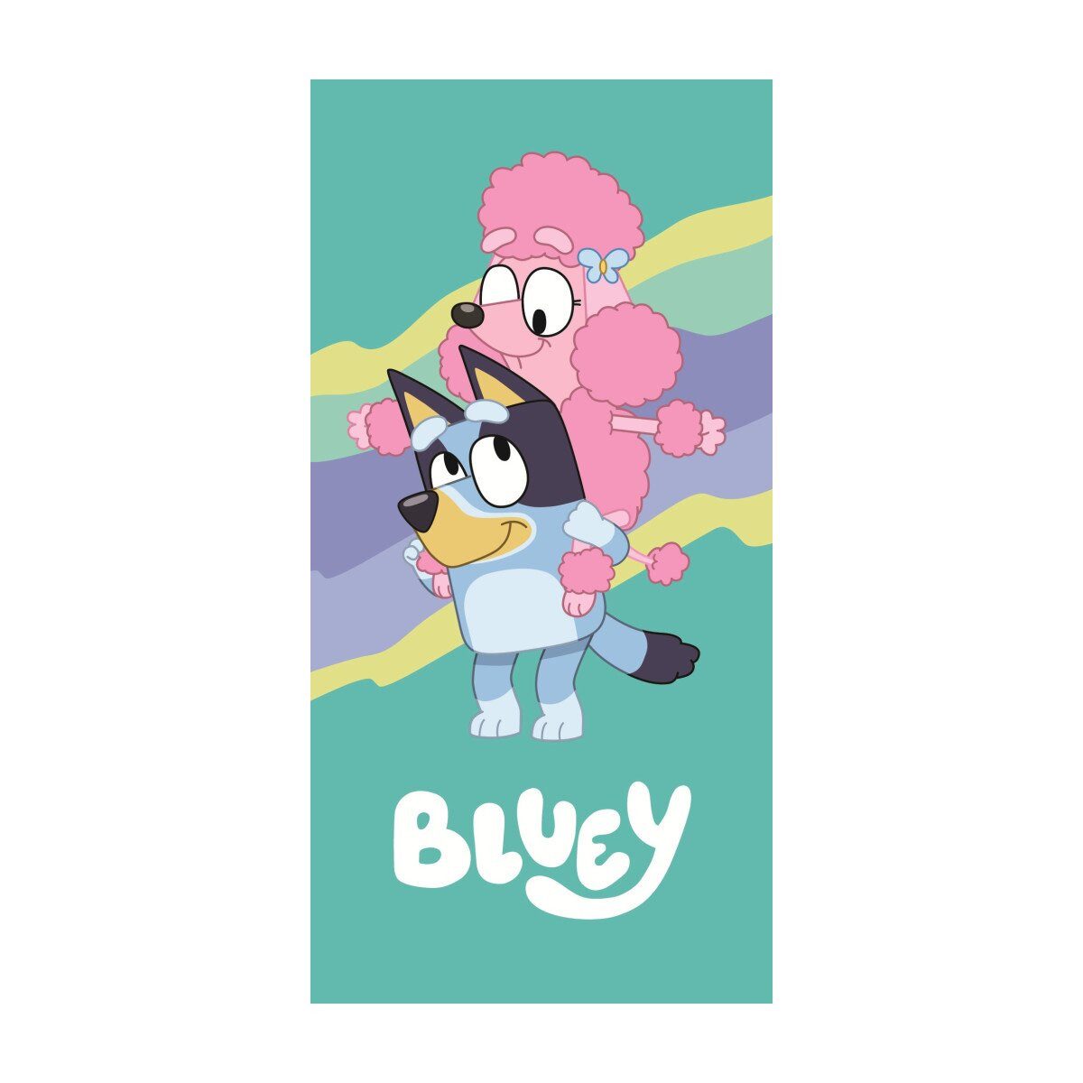 Bluey Badetücher Bluey Coco Strandtuch 70x140cm, 100% Baumwolle (1-St)