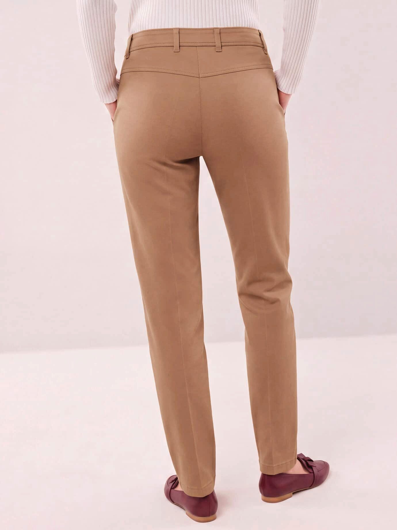 Walbusch Chinohose Damen Extraglatt Baumwollchino Regular fit