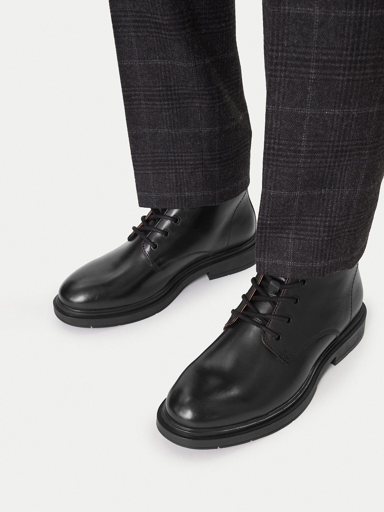 GINO ROSSI Gino Rossi Herrenstiefel Schwarz Gino Rossi-CEO-ARONNE-02 MI08 Schwarz Schnürstiefel