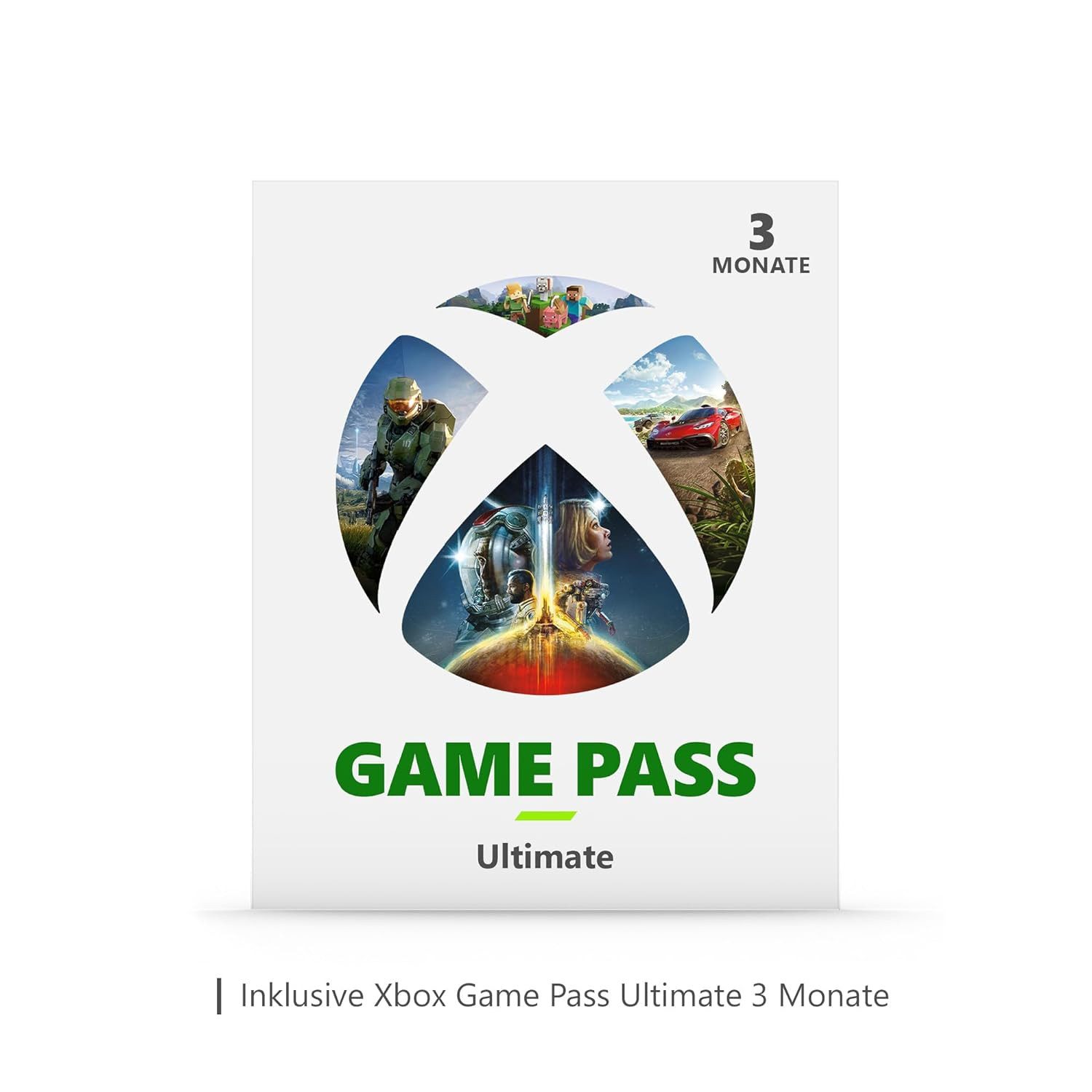 Microsoft Xbox Series S 512GB Starter Bundle + 3 Monate Game Pass Ultimate (Set), Digital Edition