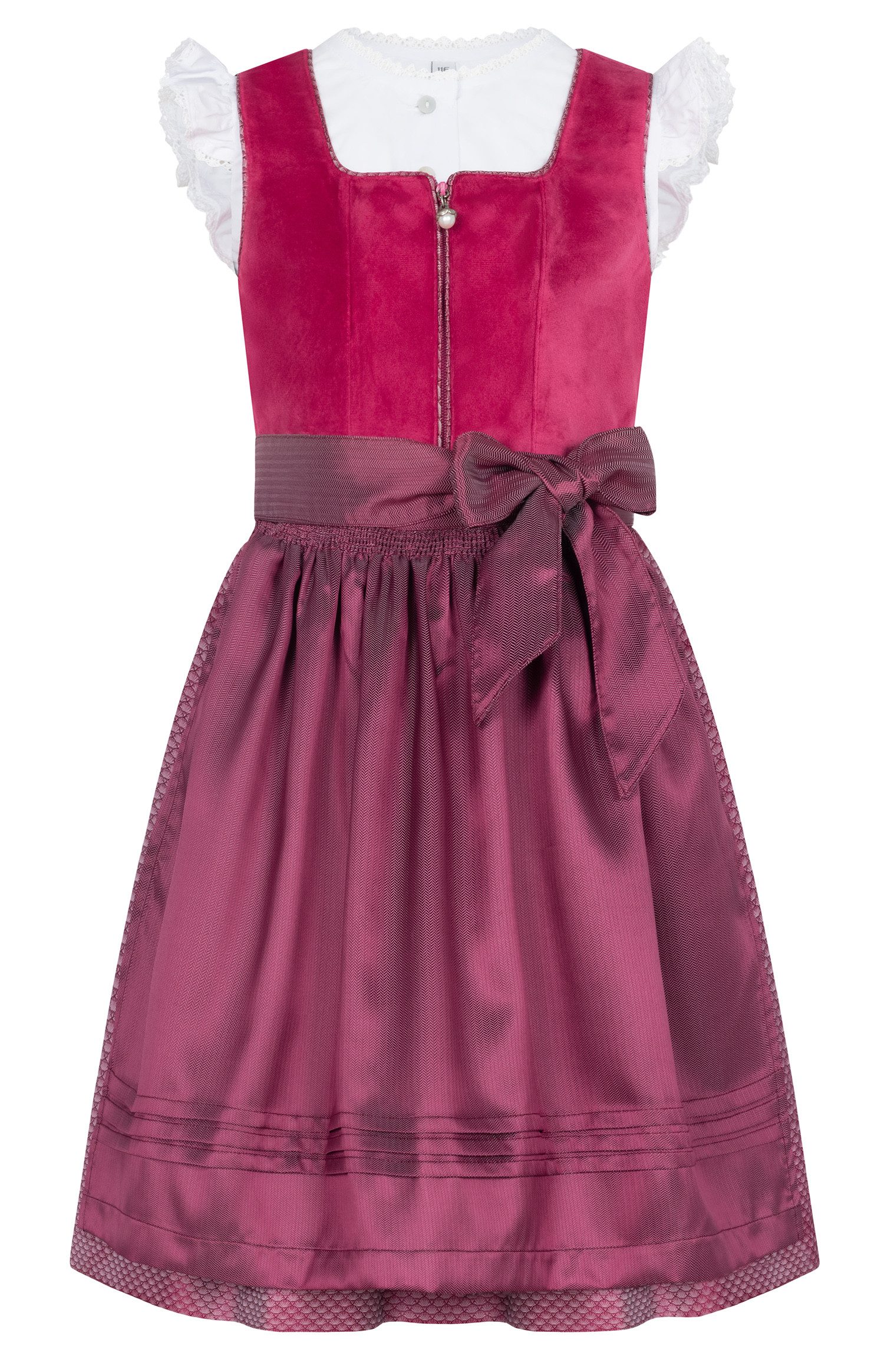 Nübler Dirndl Kinderdirndl Scilla in Almrosa von Nübler - Rocklänge knielang
