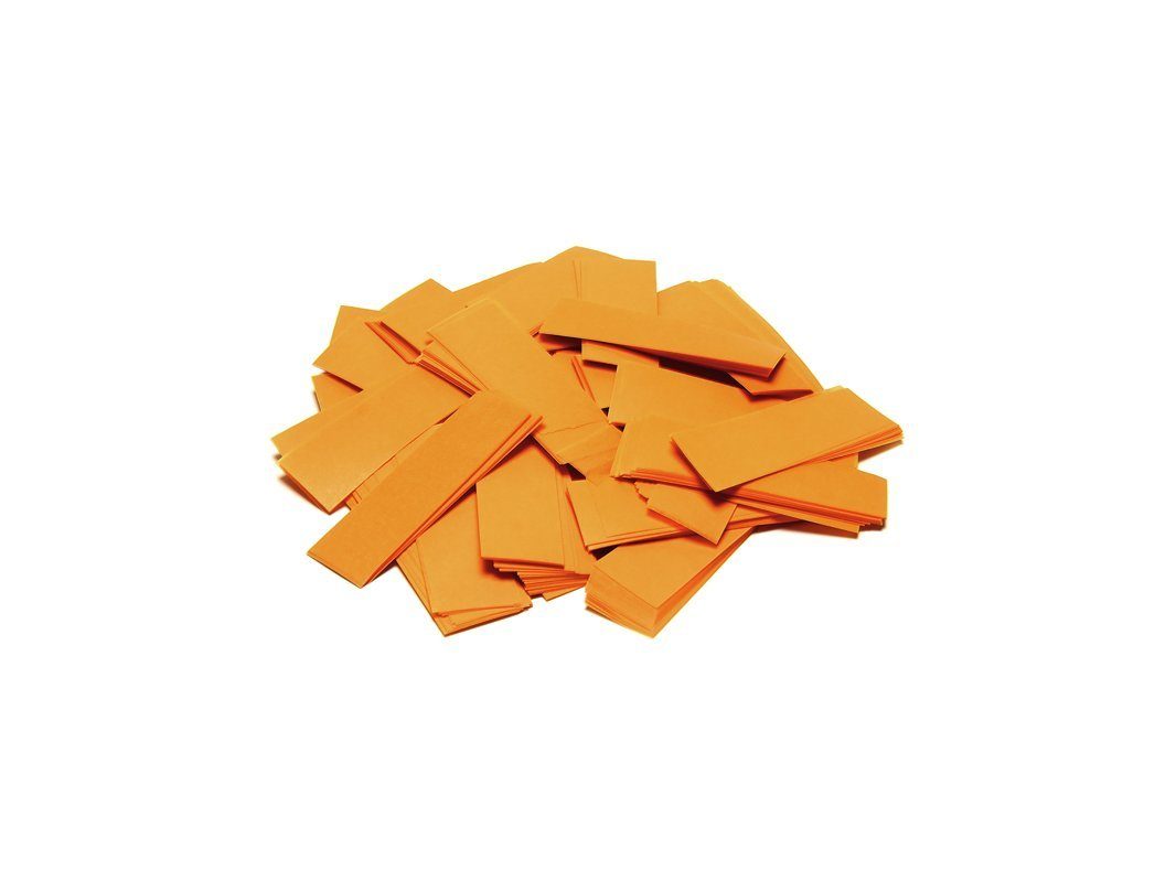 TCM Fx Konfetti Slowfall Konfetti rechteckig 55x18mm, 1kg, verschiedene Farben erhältlich orange