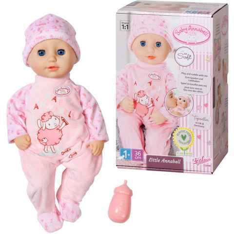 Baby Annabell Babypuppe Little Annabell, 36 cm, mit Schlafaugen