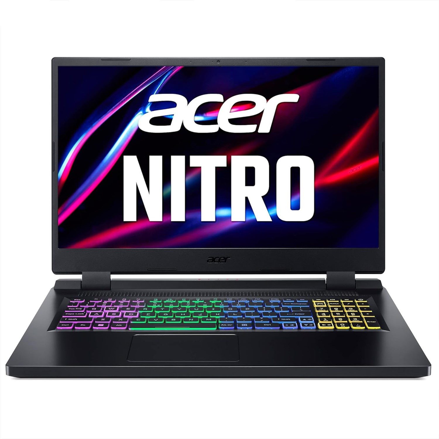 Acer Nitro AN517-51, 32GB RAM, 165Hz QHD Display, Gaming-Notebook (44,00 cm/17.3 Zoll, Intel Core i7 13700H, GeForce RTX 4060, 4000 GB SSD, Windows 11 Pro, inkl. MS Office 2021 Pro Vollversion)