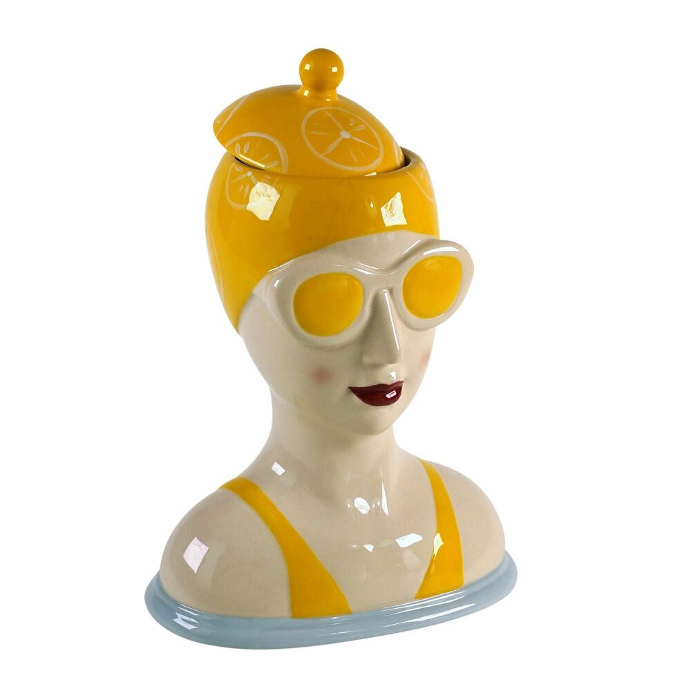 Werner Voß Aufbewahrungsdose Badelady Gelb