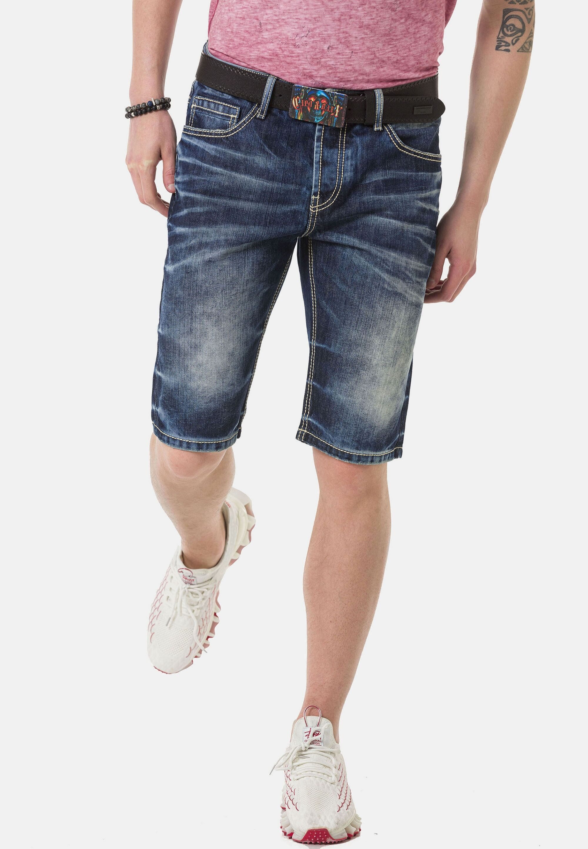 Cipo & Baxx Jeansbermudas Capri mit günstig online kaufen