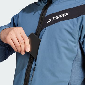 adidas TERREX Fleecejacke TERREX TECHROCK HOODED WIND FLEECEJACKE