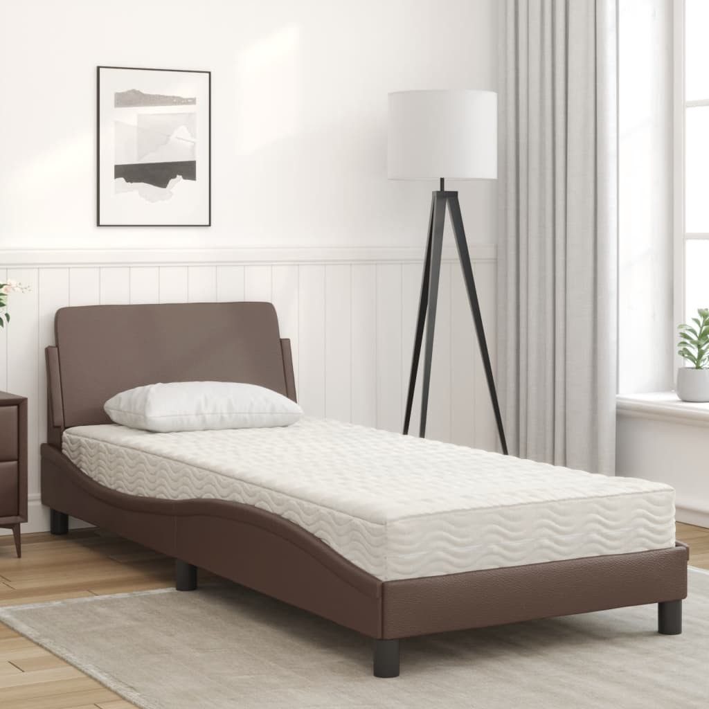 vidaXL Bett Bett mit Matratze "Dover" günstig online kaufen