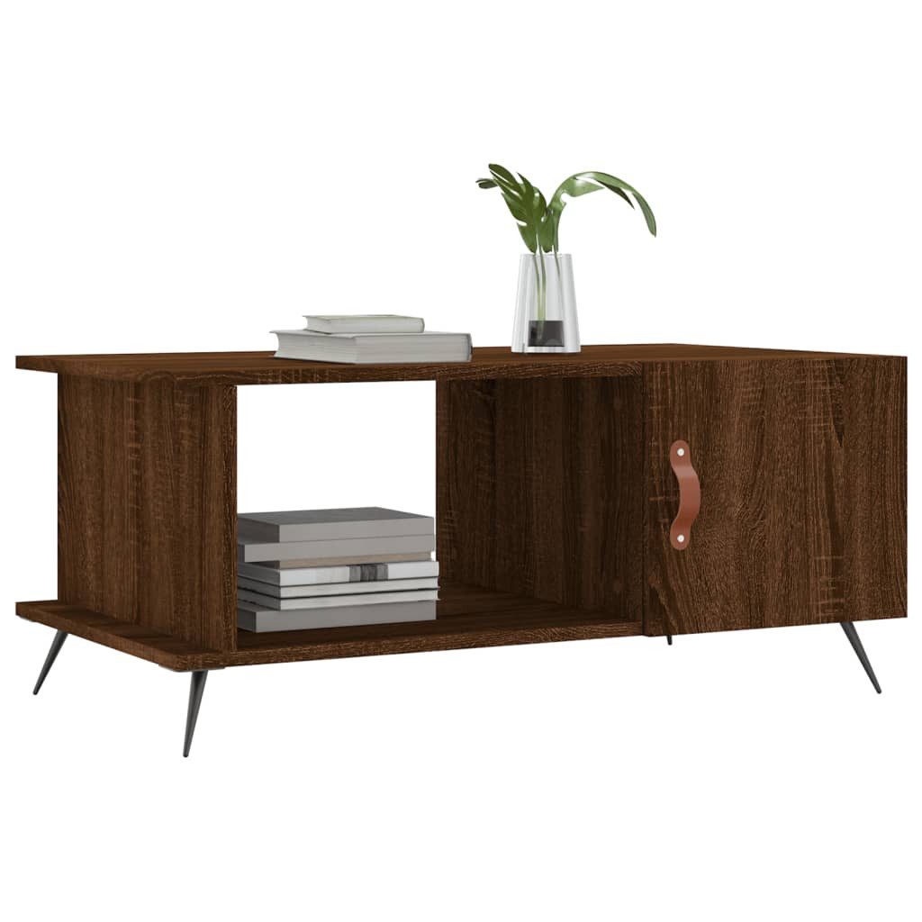 vidaXL Couchtisch Couchtisch Braun Eichen-Optik 90x50x40 günstig online kaufen