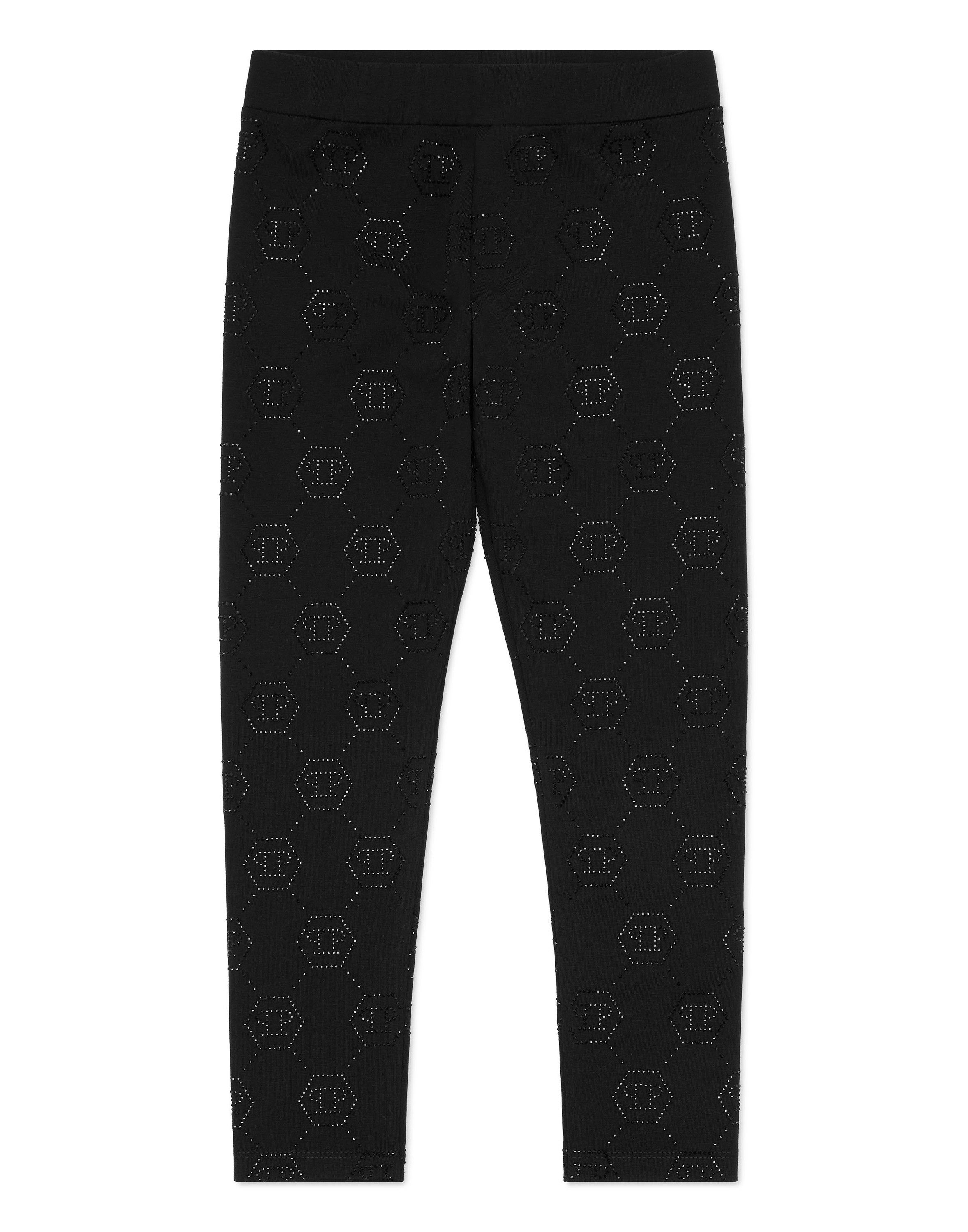 PHILIPP PLEIN Leggings Monogram Verziert