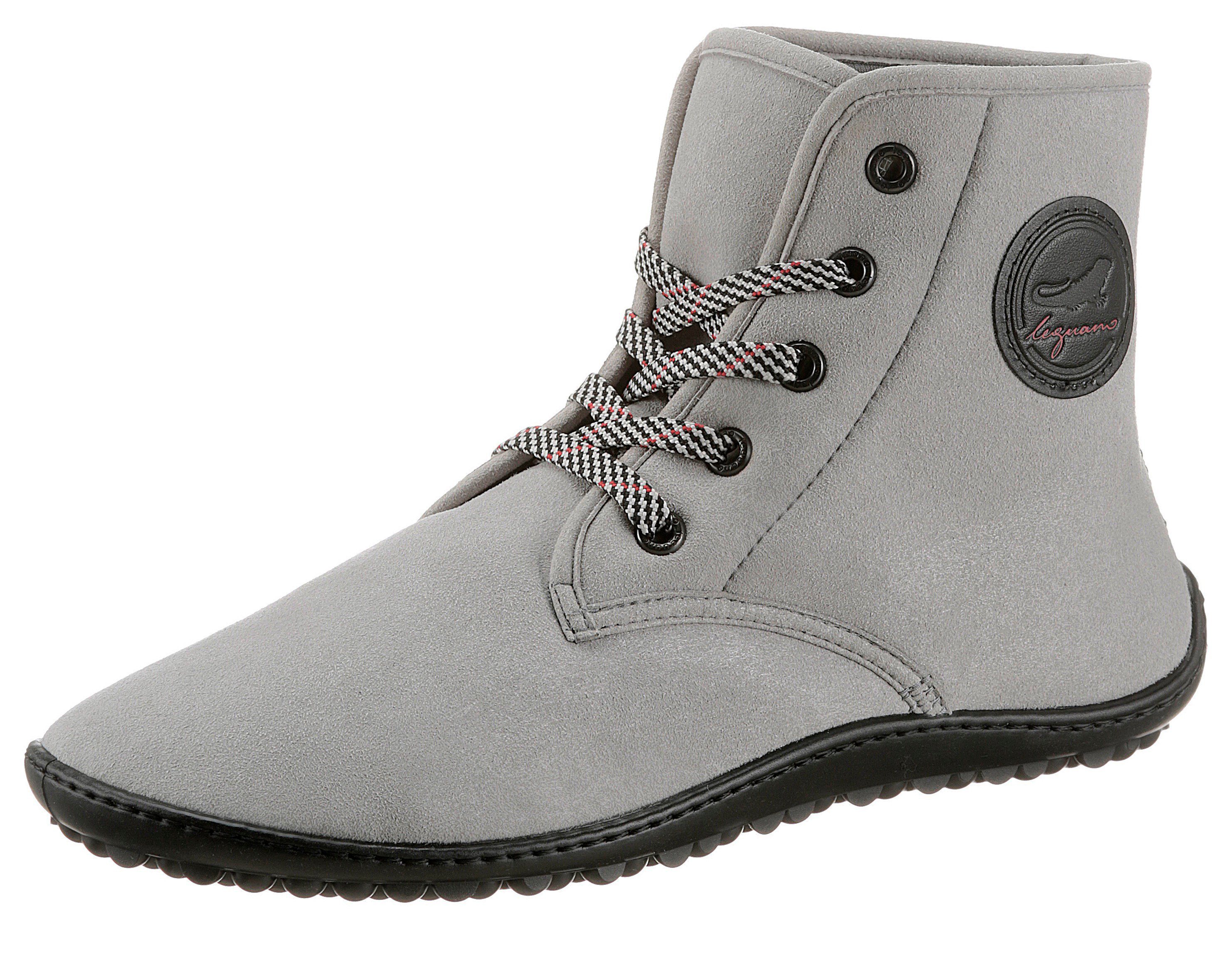 Leguano CHESTER LIGHT Barfußschuh, Made in Germany hellgrau