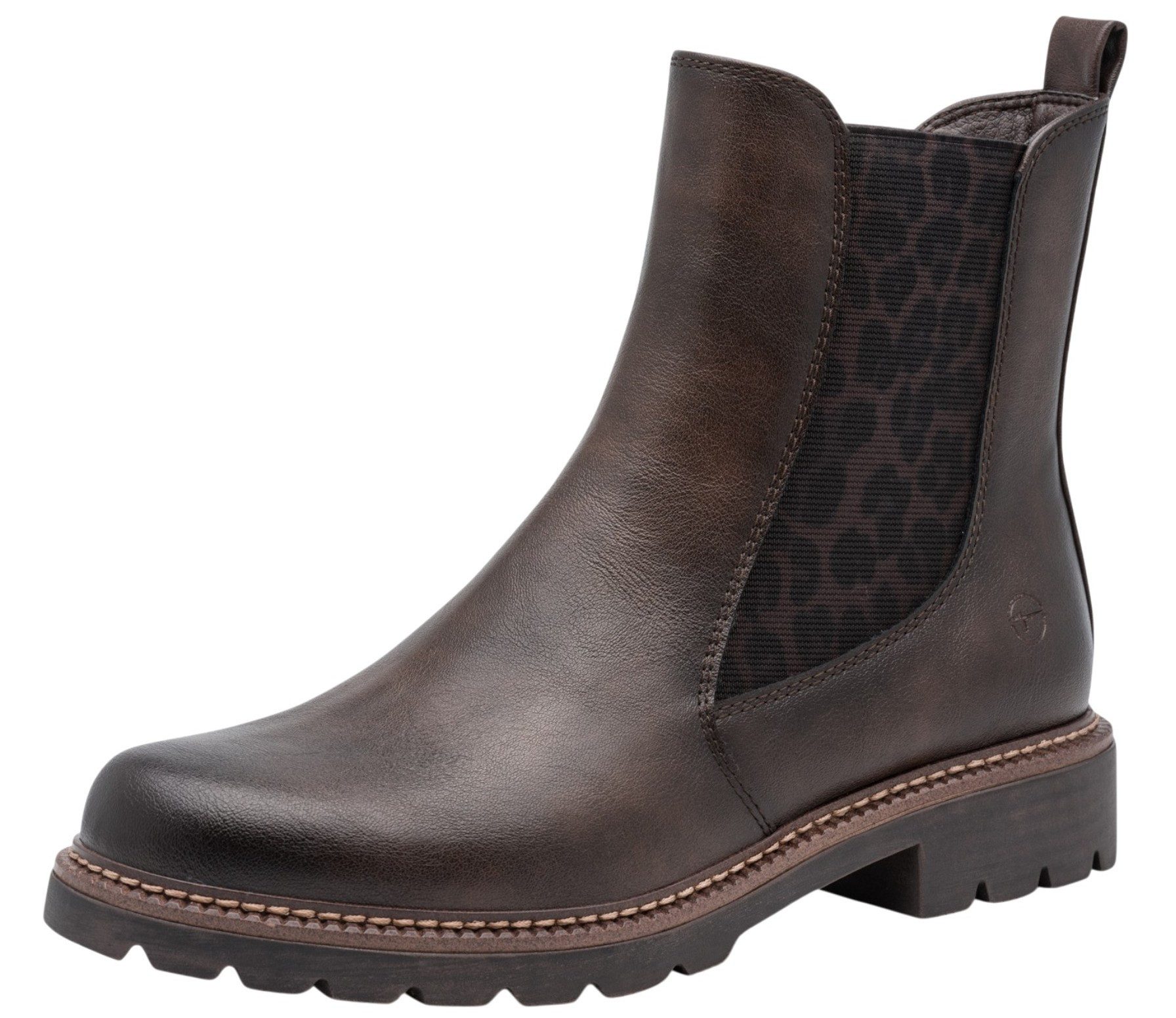 Tamaris 1-25483-45 369 Mocca/Leopard Stiefelette