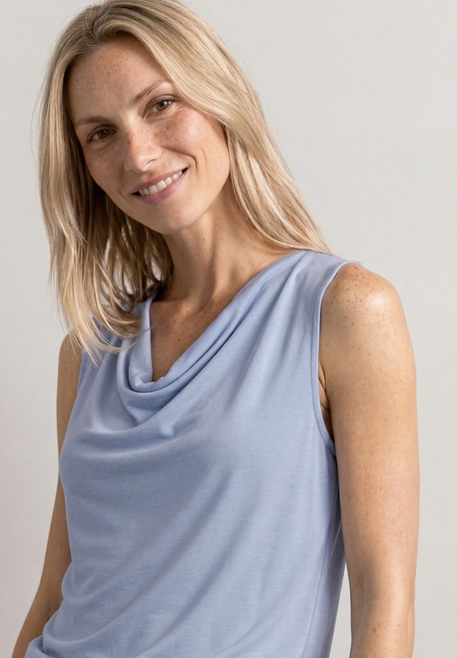 STREET ONE Shirttop im Silk Look