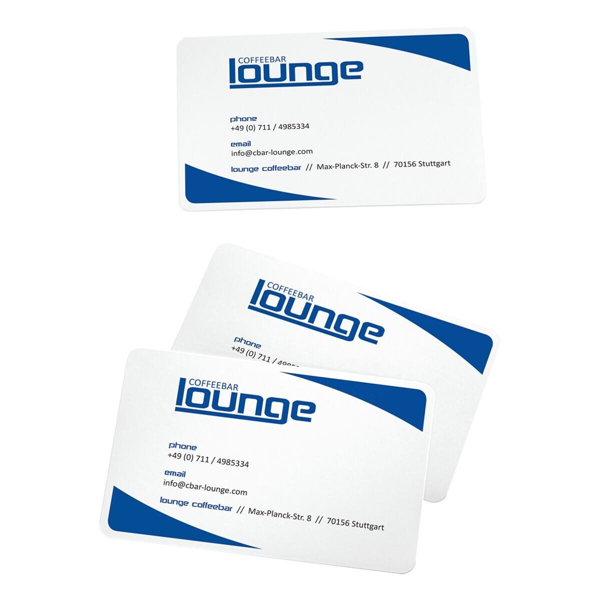 Sigel Visitenkarten LP799, hochweiß-satiniert, ohne Perforation, 225 g/m²