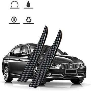 RefinedFlare Aufkleber Autotürschutz Türkantenschutz mit 3M selbstklebendem (schwarz)