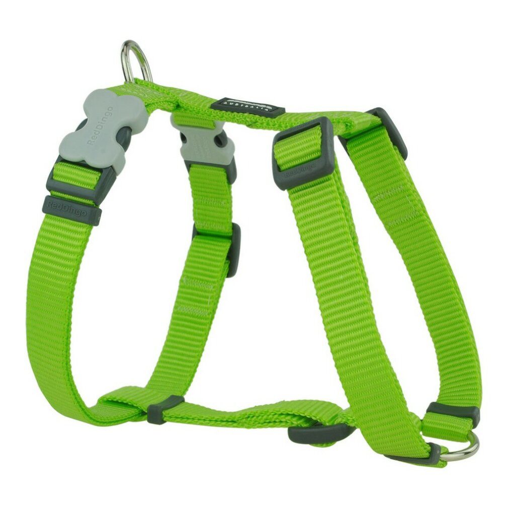 Thumbnail - Red Dingo Hunde-Geschirr Hundegeschirr weich 25-39 cm Neongrün