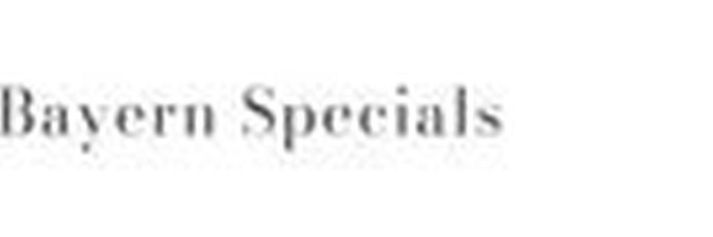 Bayern specials