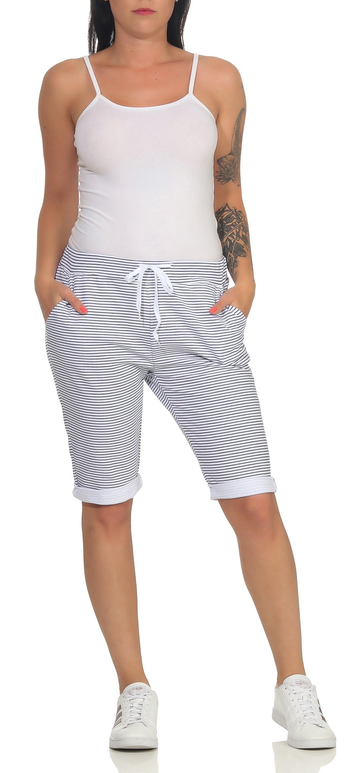 CLEO STYLE Bermudas Damen Bermuda 921 günstig online kaufen