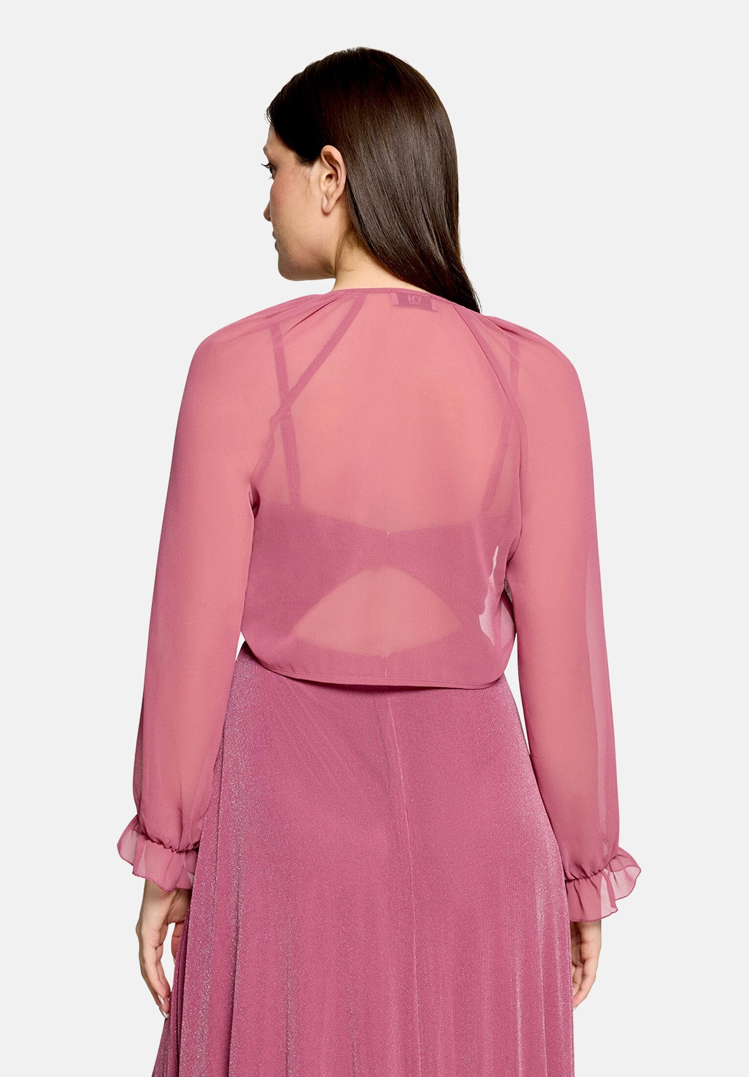 Vera Mont Bolerojacke Damen mit gekräuseltem Ausschnitt