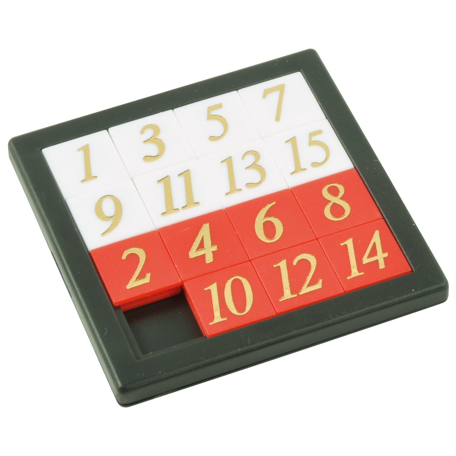 EDUPLAY Lernspielzeug Schiebespiel Zahlen, 6,3 x 6,3 cm
