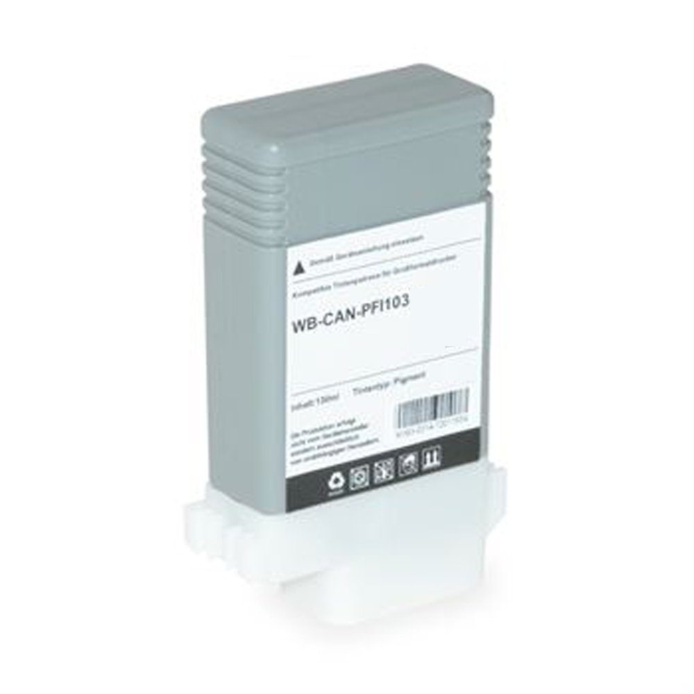 ABC Tintenpatrone (Kompatible Druckerpatrone PFI-207 für ImageProGraf) Canon Grau