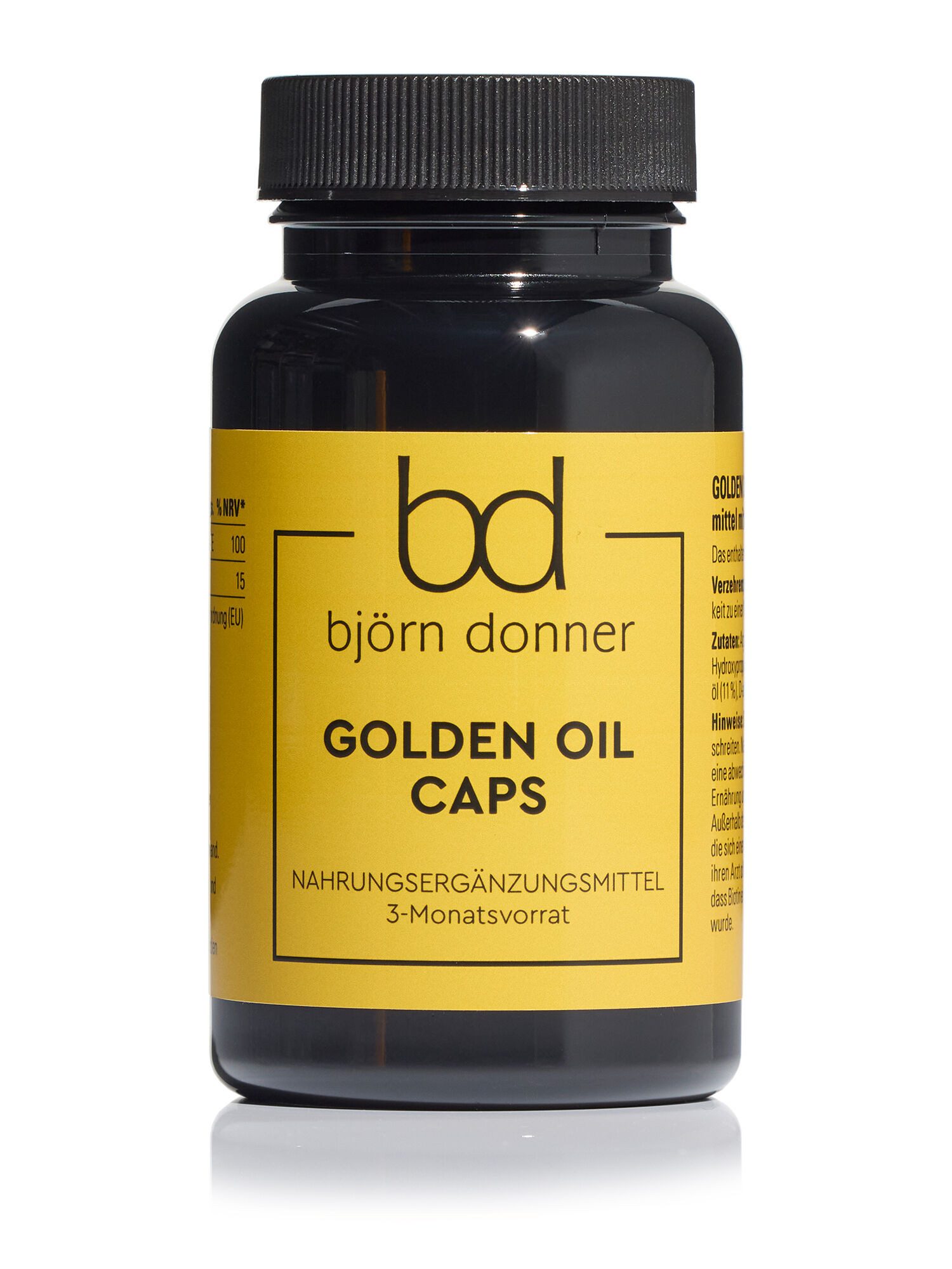 Björn Donner Haarvitamine mit Biotin & Vitamin E und Sanddornöl Kapsel, 3-Monatsvorrat für gesunde Haare