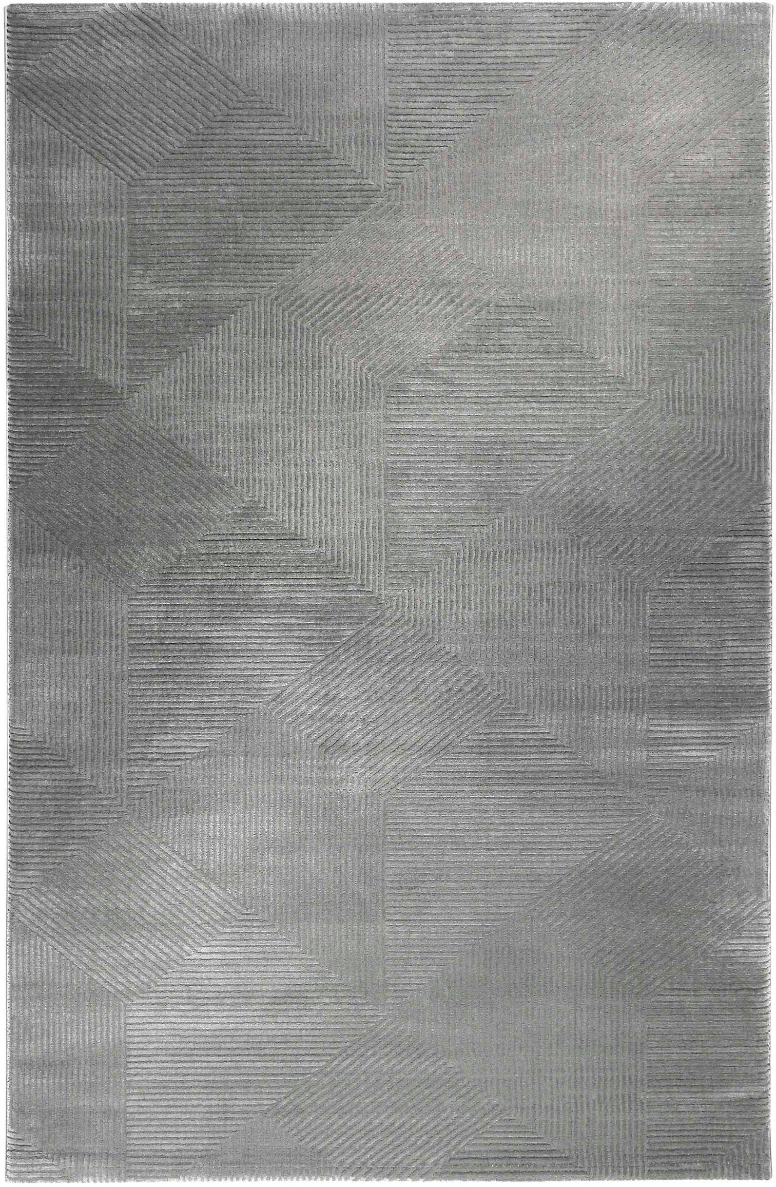 Esprit Teppich Velvet Groove ESP-8780, rechteckig, Höhe: 12 mm, Kurzflor, Hoch Tief Struktur, Wohnzimmer, Schlafzimmer