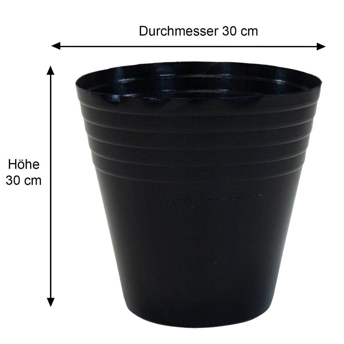 colourliving Pflanzeinsatz Blumentopfeinsatz rund 'Solution 30' günstig online kaufen