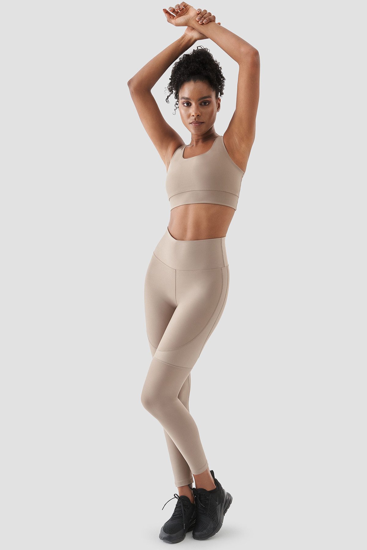 Superstacy Leggings Yvonne Sport-Leggings mit Glänzend Details