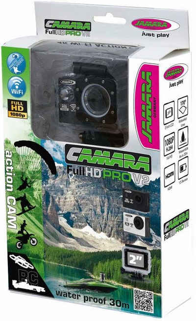 Jamara »Camera Full HD Wifi V2, schwarz« Action Cam