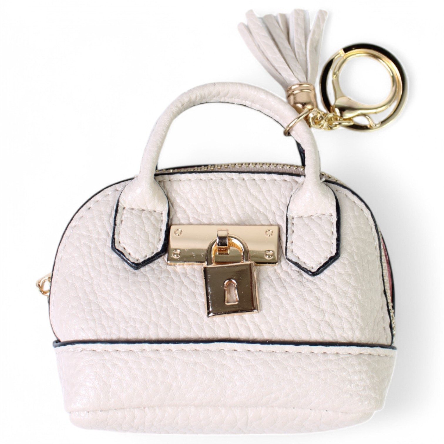 FRONHOFER Taschenanhänger 19396 Taschenanhänger aus Kunstleder, verspieltes Design, Stauraum