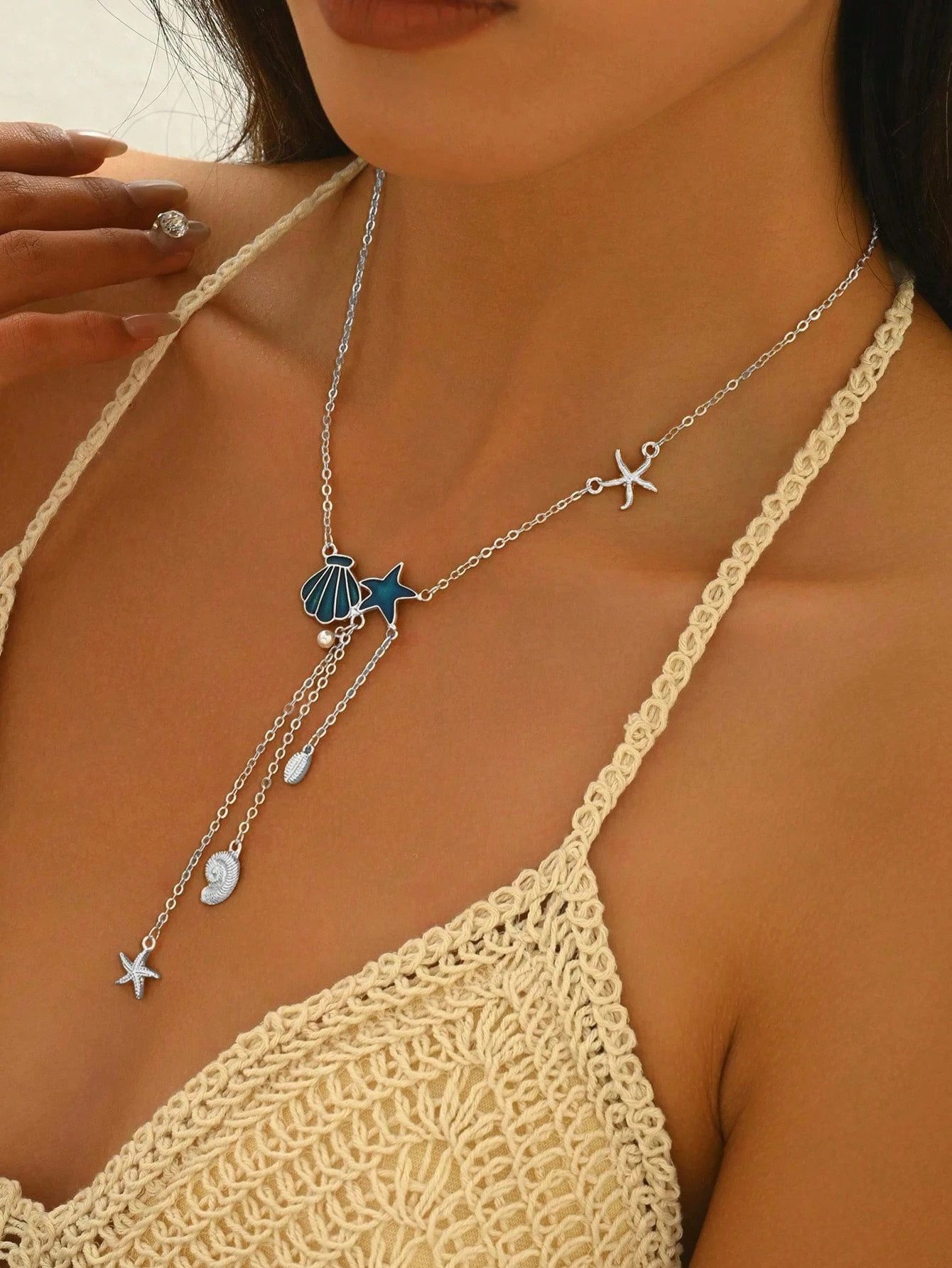 The Beauty House Kette mit Anhänger günstig online kaufen