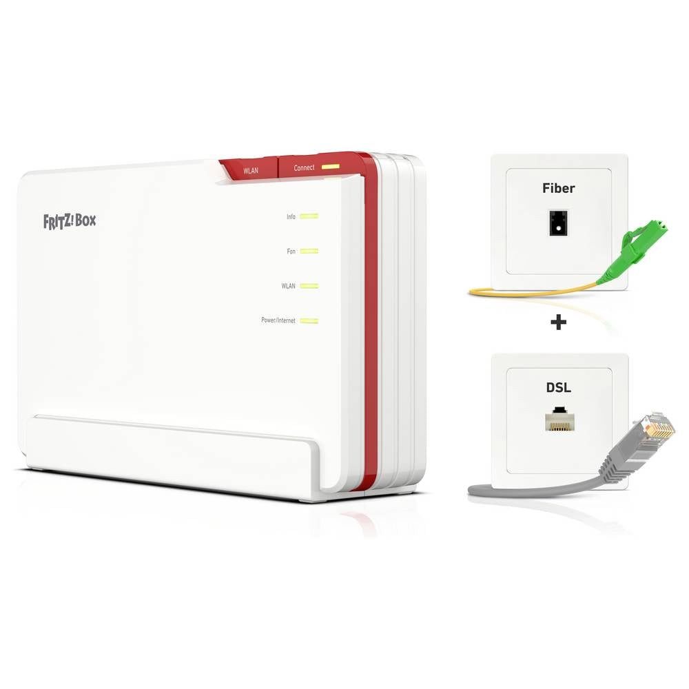 Fritz! Box 5690 Pro International WLAN Router 2.4 GHz, 5 GHz, 6 GHz 18.5 WLAN-Router