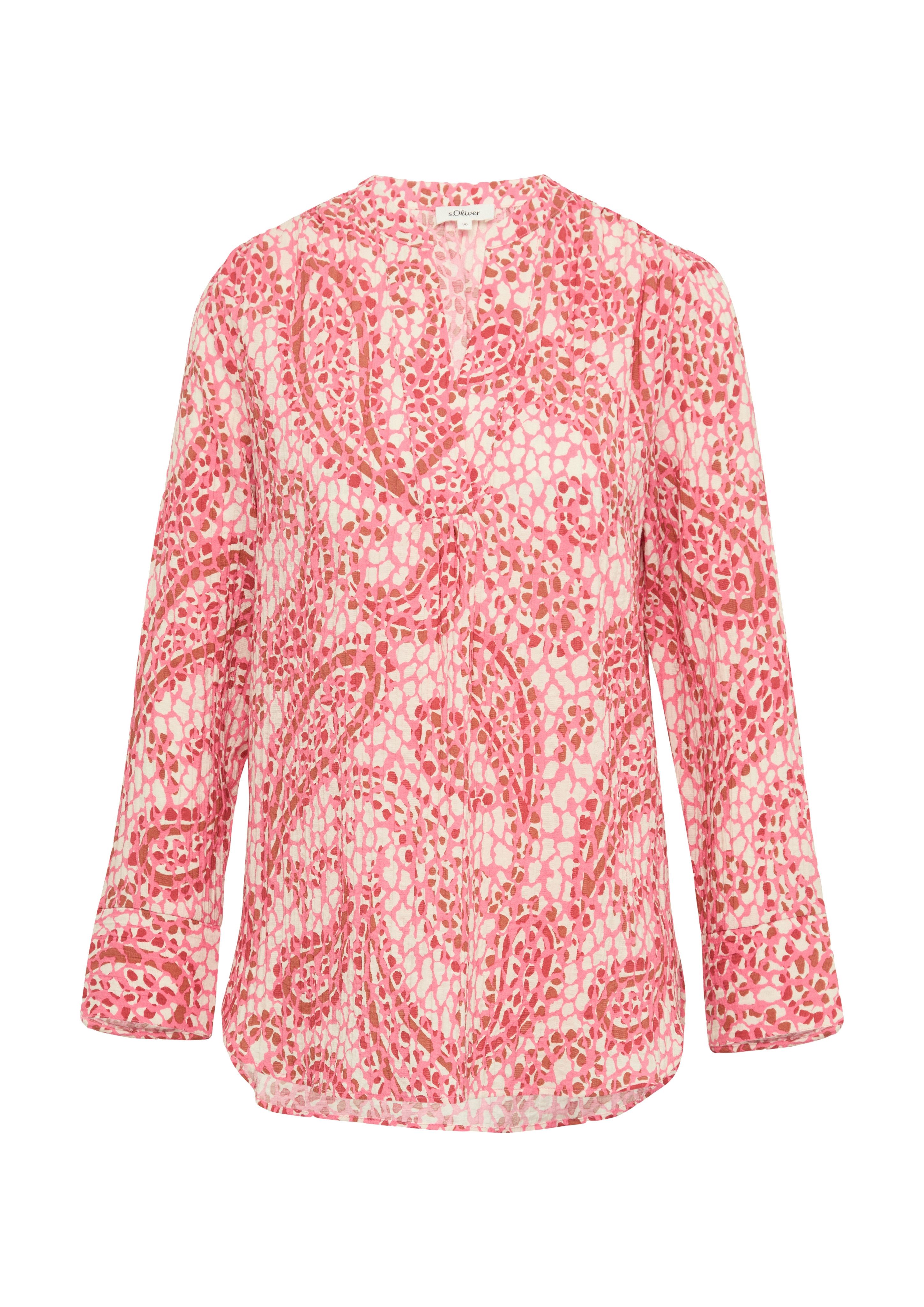s.Oliver Shirtbluse mit 3/4-Ärmeln und im günstig online kaufen