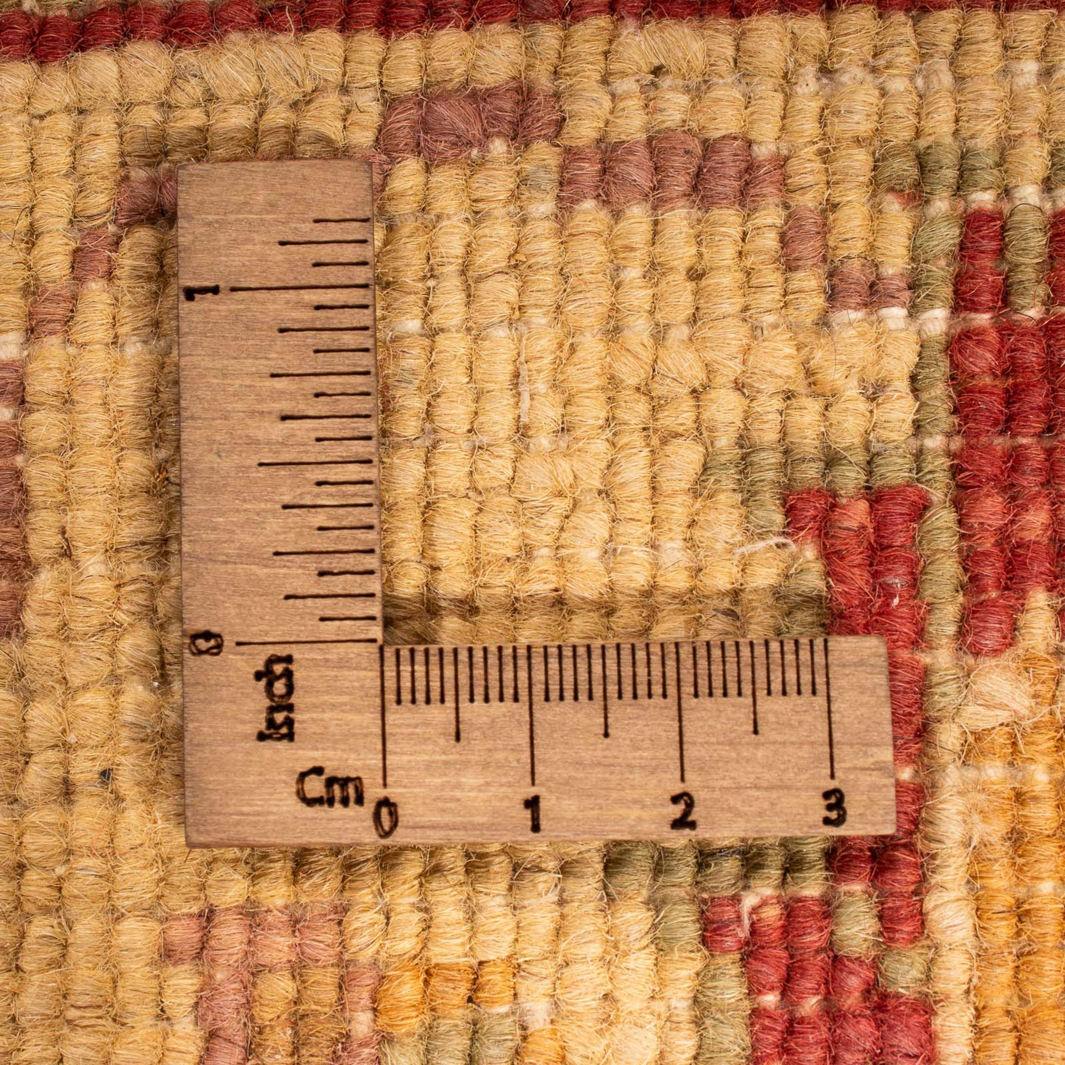 Orientteppich Zertifikat Handgeknüpft, Höhe: Ziegler Wohnzimmer, morgenland, mm, - - cm rot, Einzelstück rechteckig, mit 6 82 393 x