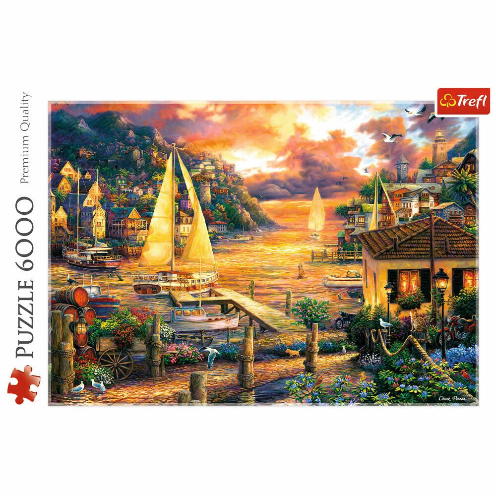 Trefl Puzzle Traumhaftes Fleckchen, 3000 Teile, 3000 Puzzleteile