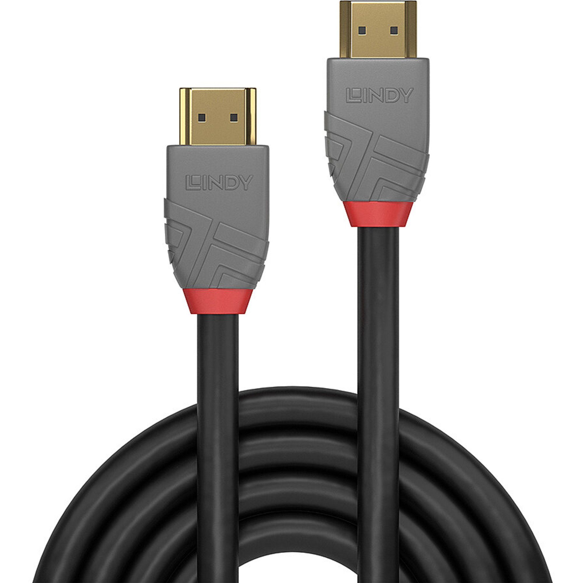 HDMI Lindy Kabel, Line, Speed High Ultra Anthra (3 Computer-Kabel Lindy