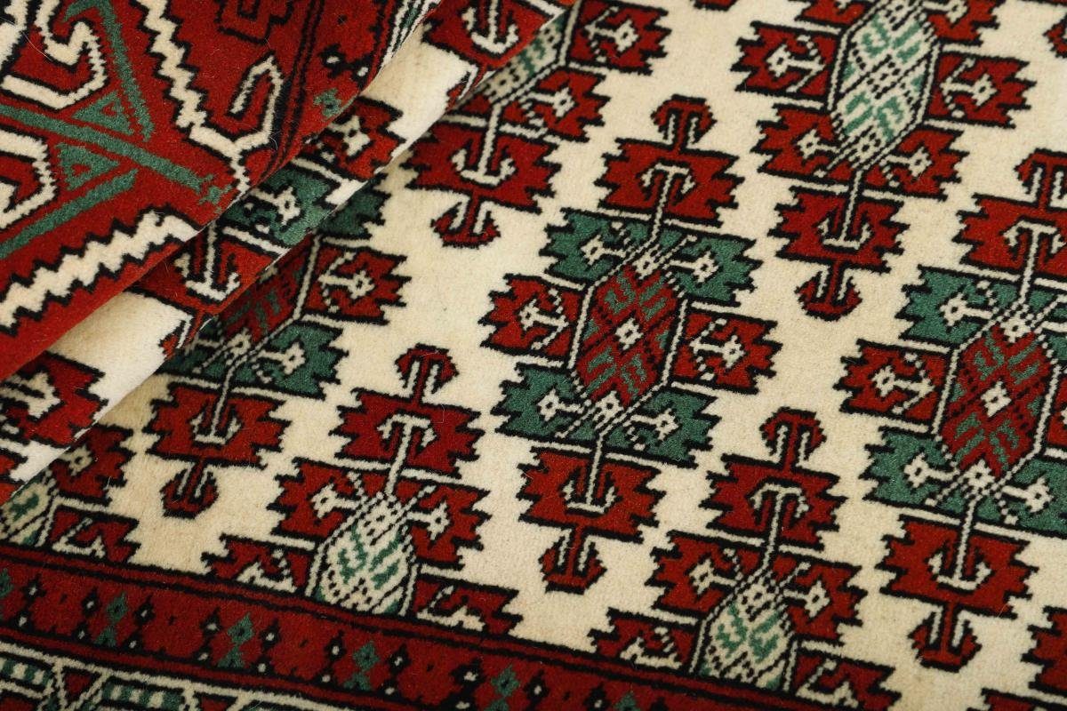 Orientteppich Turkaman 101x146 Handgeknüpfter Perserteppich, / Höhe: 6 mm Orientteppich Trading, rechteckig, Nain