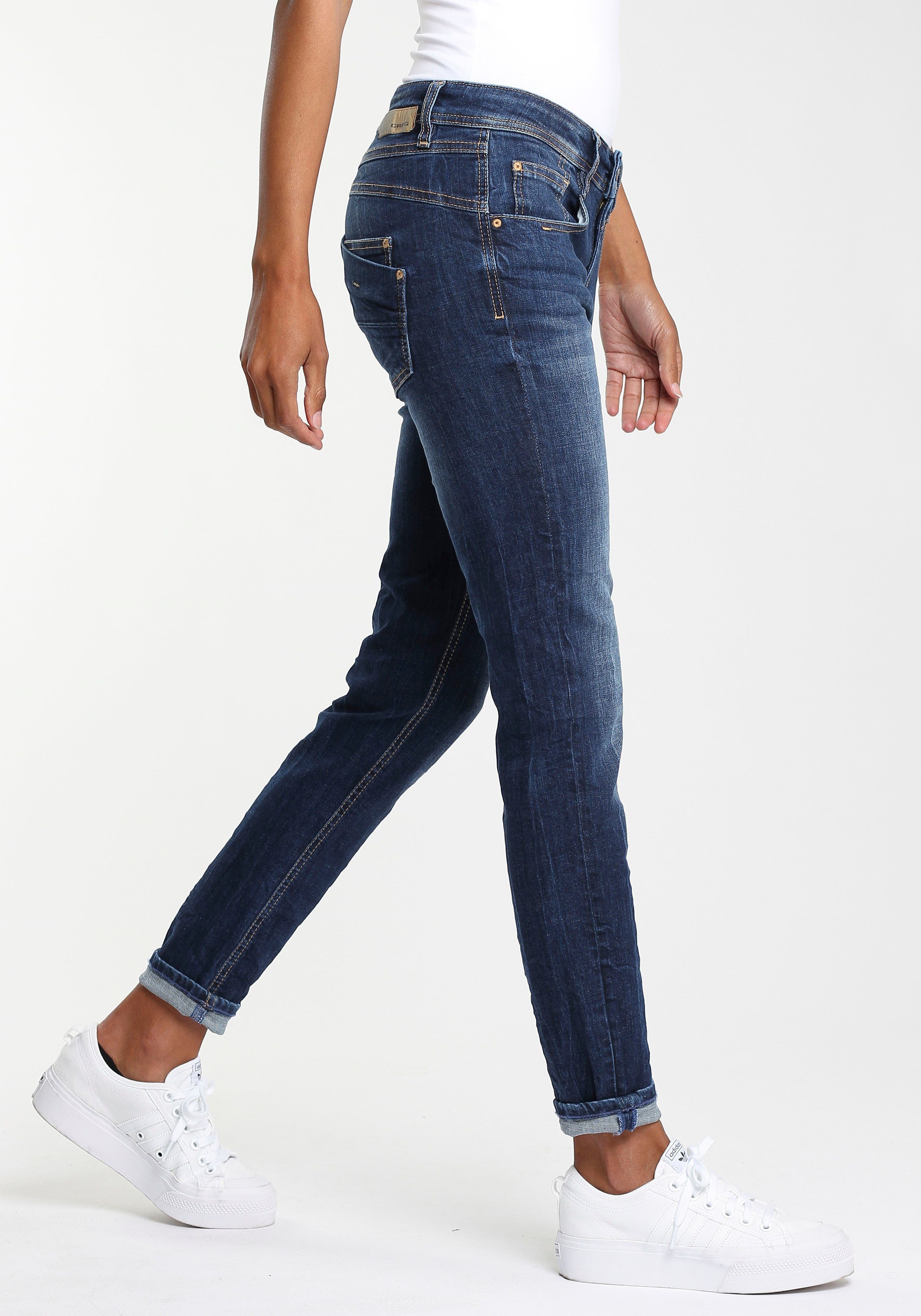 GANG Relax-fit-Jeans 94AMELIE mit doppelter rechter Gesäßtasche – Bild 3 von 5