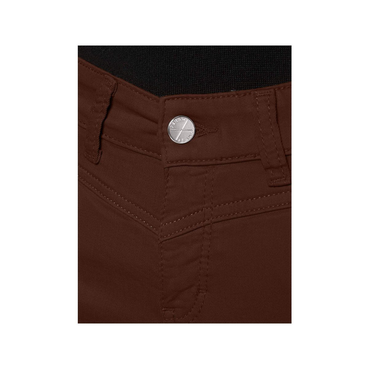 regular MAC braun 5-Pocket-Jeans (1-tlg)