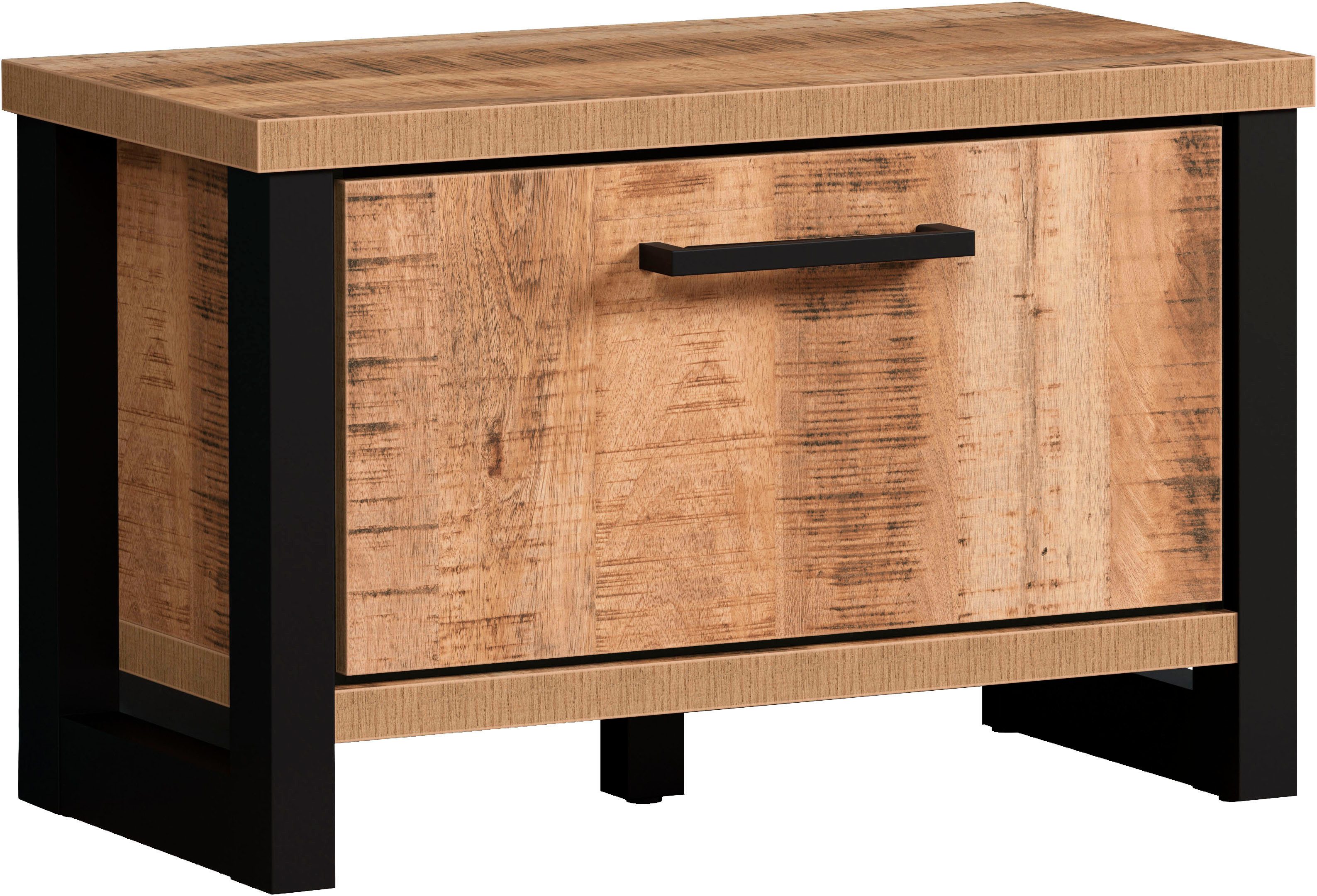 Home affaire Sitzbank Elda (1-St), Sitzbank mit 1 Gasdruckdämpfer Klappe – (B/T/H) 73/39/47 cm