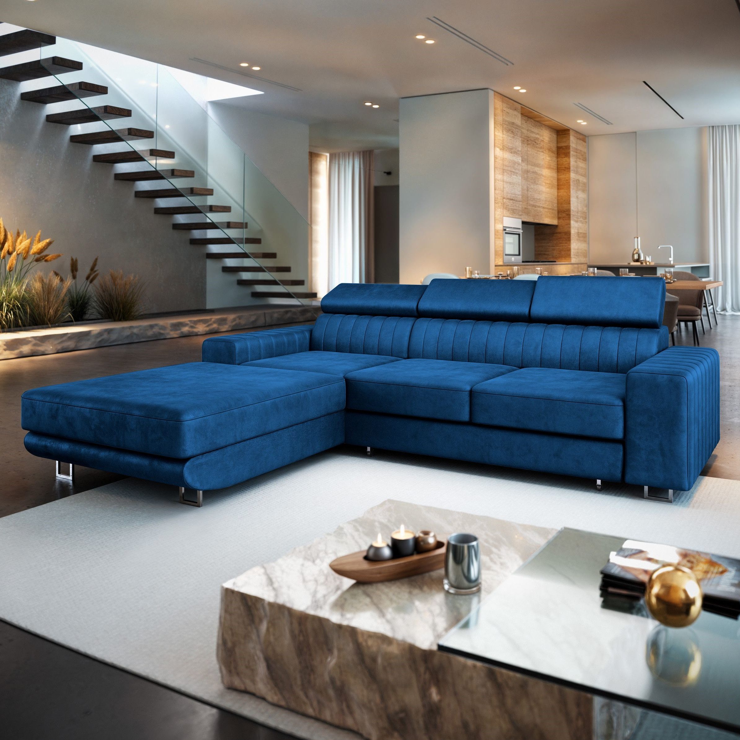 Masseno Ecksofa NOTO mit Schlaffunktion L-Form, günstig online kaufen