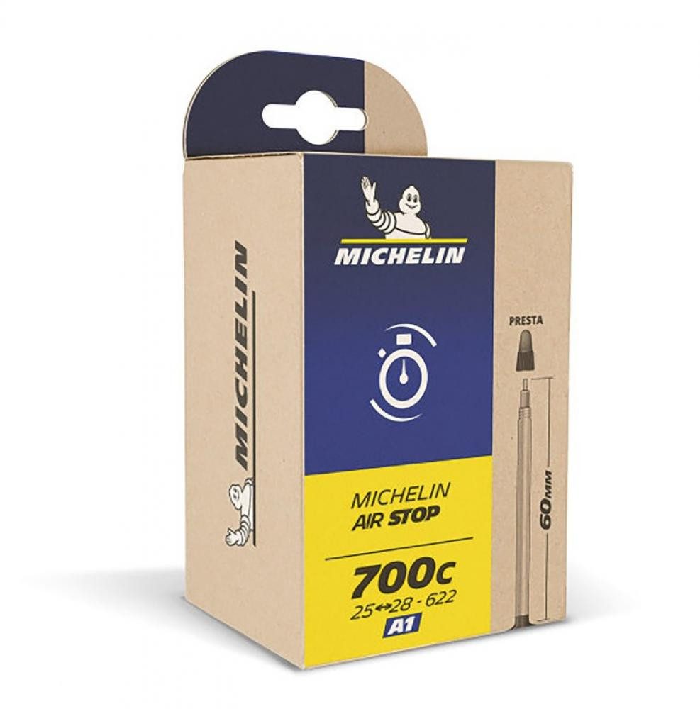 Michelin Fahrradschlauch Michelin Schlauch A3 Airstop 28x1.30-1.80 33/46-622/635 DV 48mm